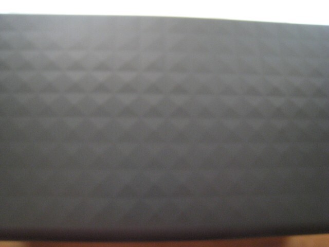 DELTA AIRLINES GRAY PLASTIC BASKET TRAY W/ HANDLES