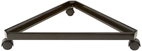 Gridwall Grid Wall Triangle Triangler Display Base Casters Rolling Black 24"