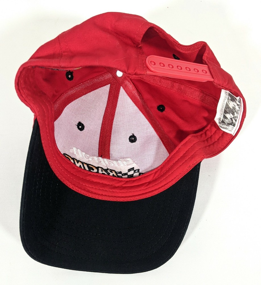 Snap On Hat Red Black Racing