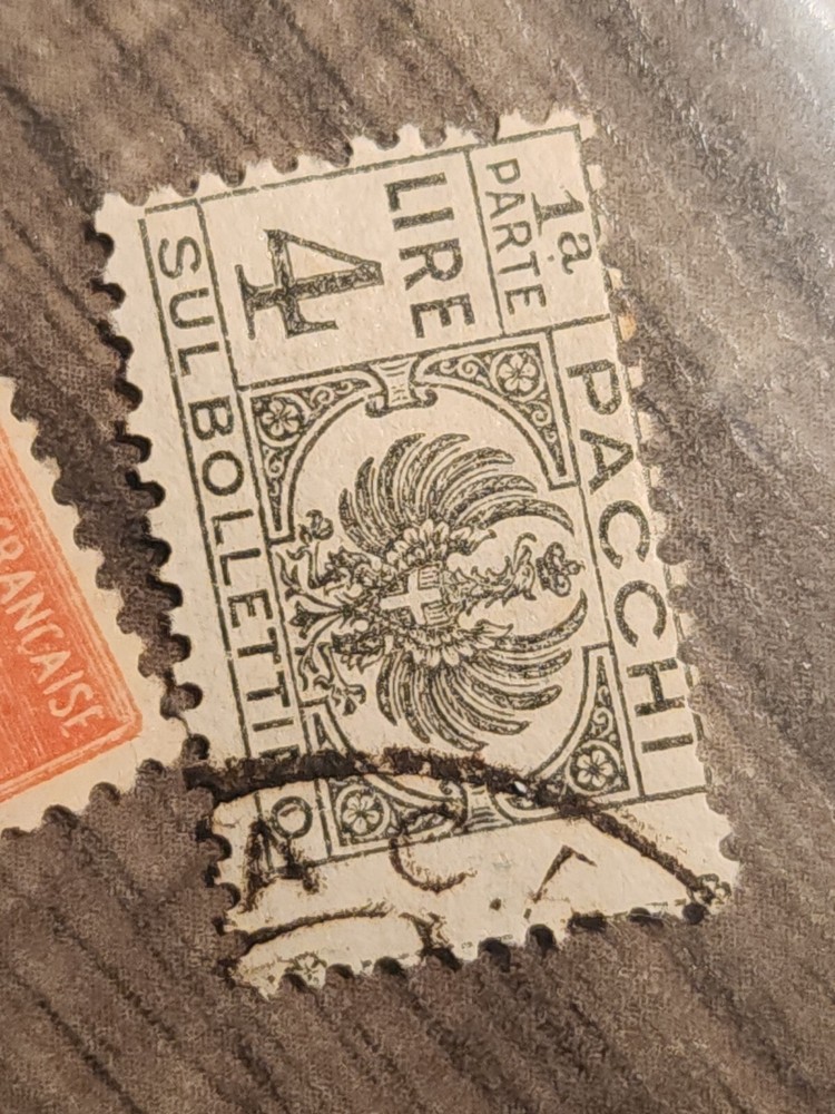Pacchi Foreign 1a Parte Lire 4 Stamp Used - #A128