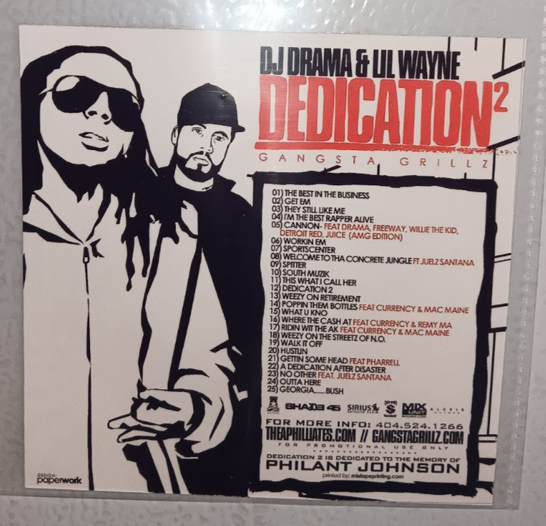 CD Rap/Hip-Hop, Lil Wayne - Dedication 2 Mixtape