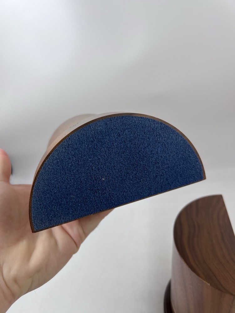 David Linley Wooden Book Ends