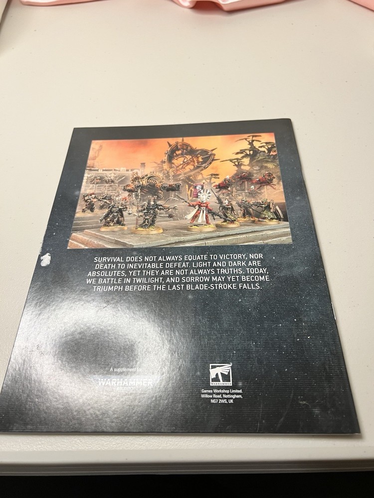 Warhammer 40k Eldritch Omens Booklet