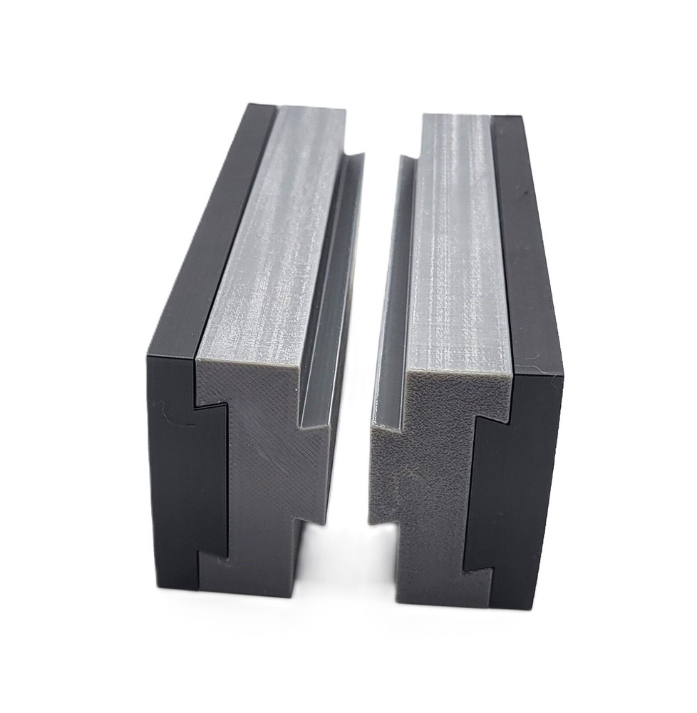 Orange Bench Vise Soft Jaws (TPU)