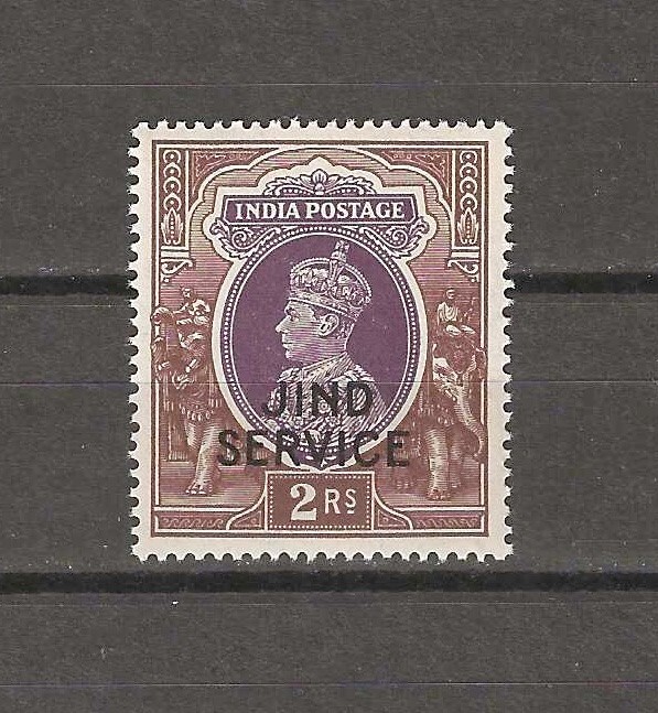 INDIA/JIND 1939/43 SG O84 MNH