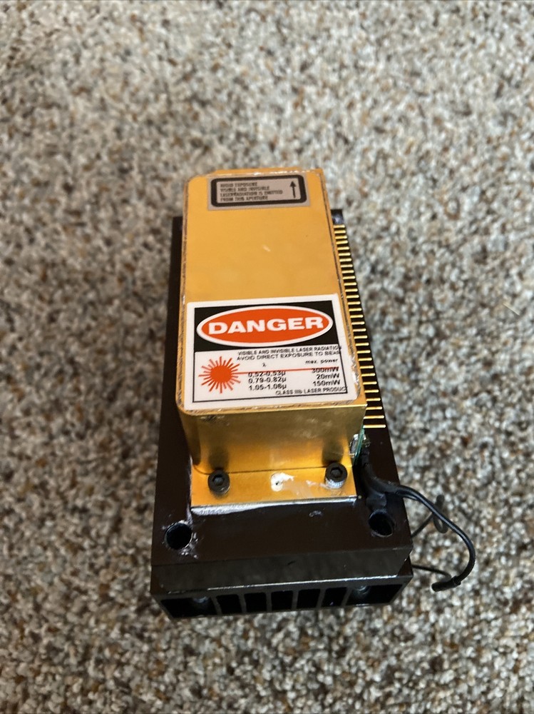 Coherent Compass 215M-10 Laser Head & Heatsink EXCELLENT WORKING!