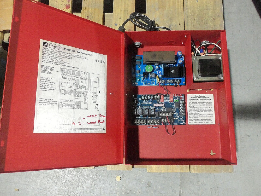 Altronix AL602ULADA NAC Power Extender Fire Alarm Panel