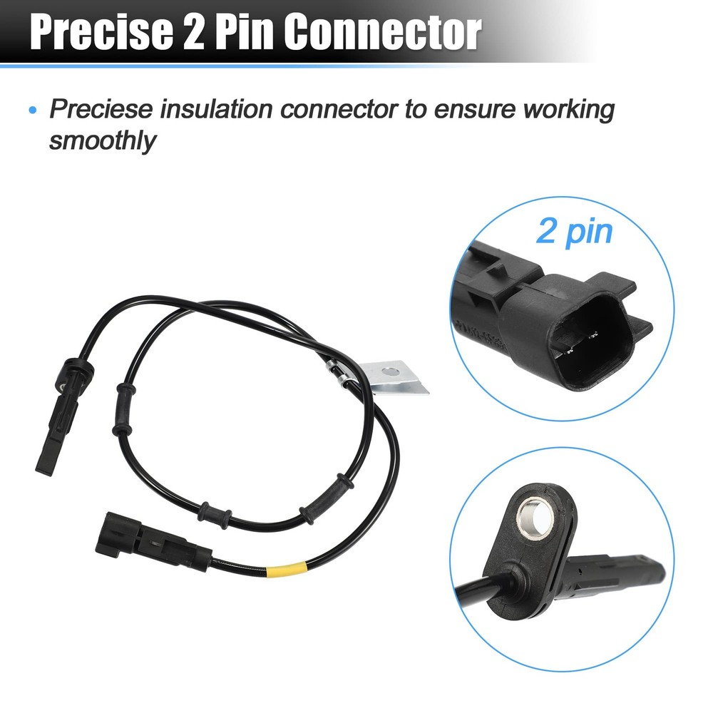 Car ABS Wheel Speed Sensor Front Left Wheel ABS Brake Sensor w/Harness for Ch...