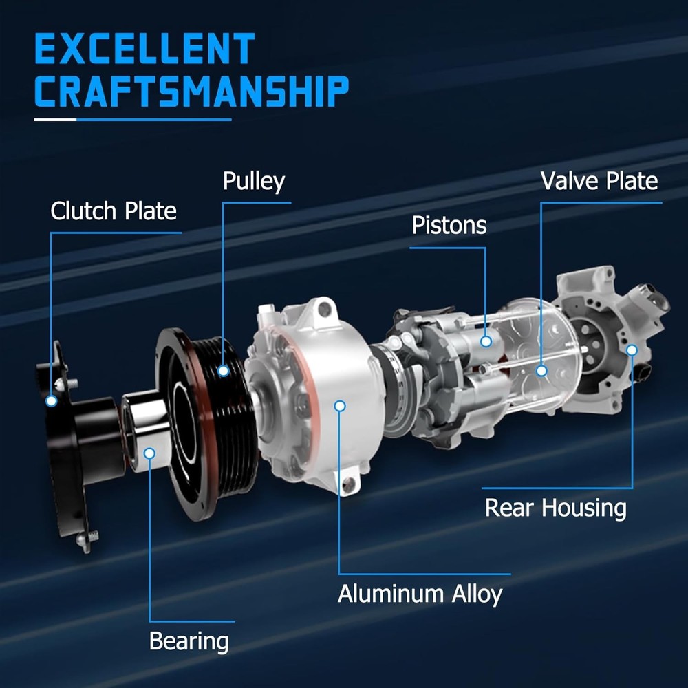 AC Compressor Clutch Corolla Matrix 2003-2008 1.8L