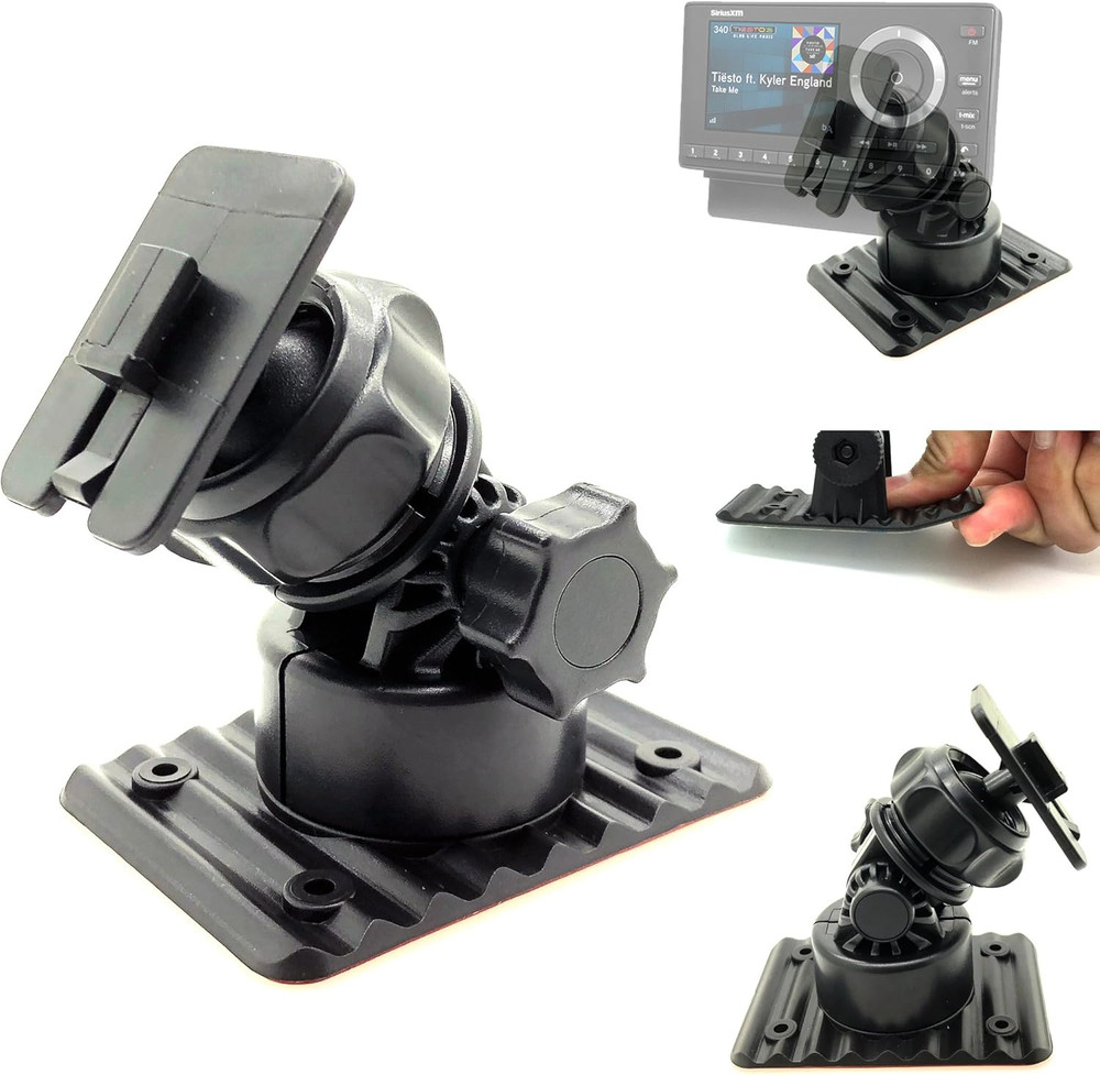 Multi-Angle Adhesive Dashboard Mount for H&S Mini Maxx Tuner