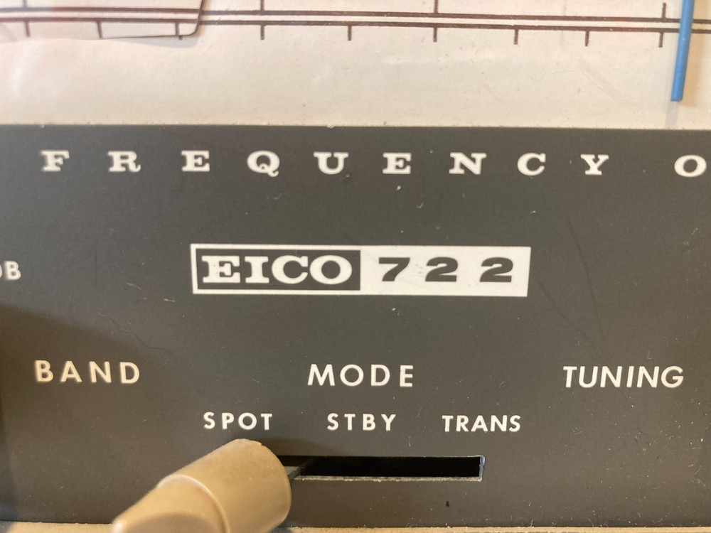 EICO Model 722 VFO Variable Frequency Oscillator