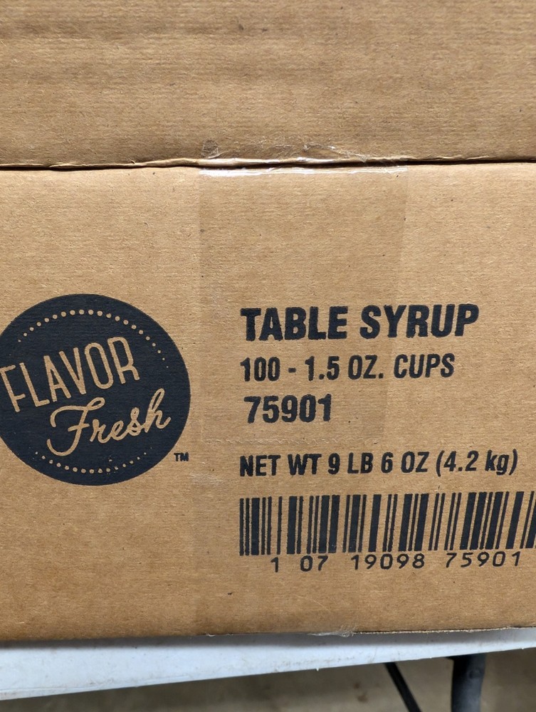 Flavor Fresh Syrup, 1 Ounce, 100 Per Case
