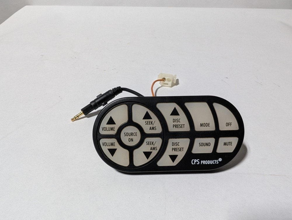 CPS products Boat Stereo Remote Black SRC1W
