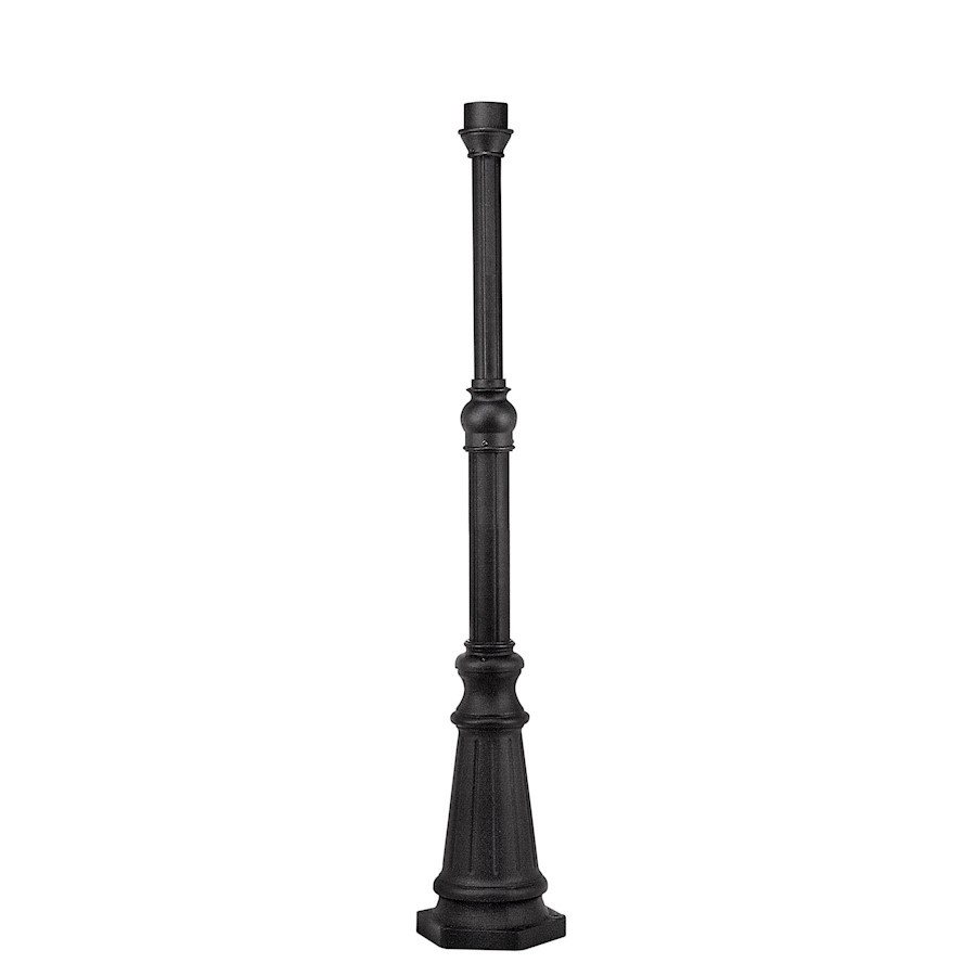 Hinkley Lighting Post Surface Mount Light Post Post, Black - 6638BK