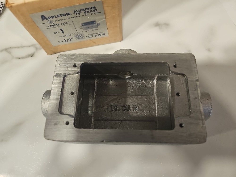 Appleton FSCT-1-50-A Condulets & Unilets