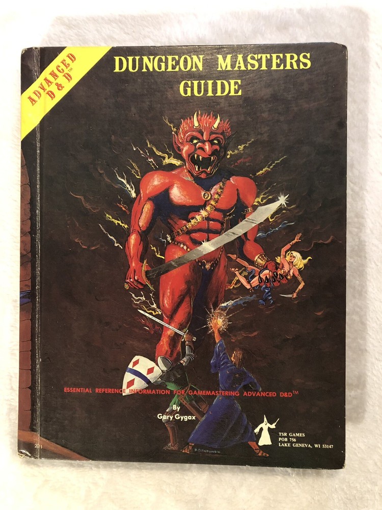 Advanced D&D Dungeon Masters Guide Book #2011 By Gary Gygax (1979)