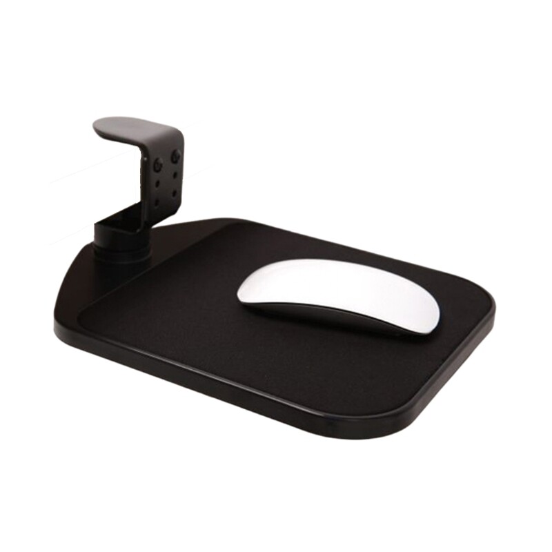 Space Saving Keyboard Tray with 360 Degree Rotation for Work and Study