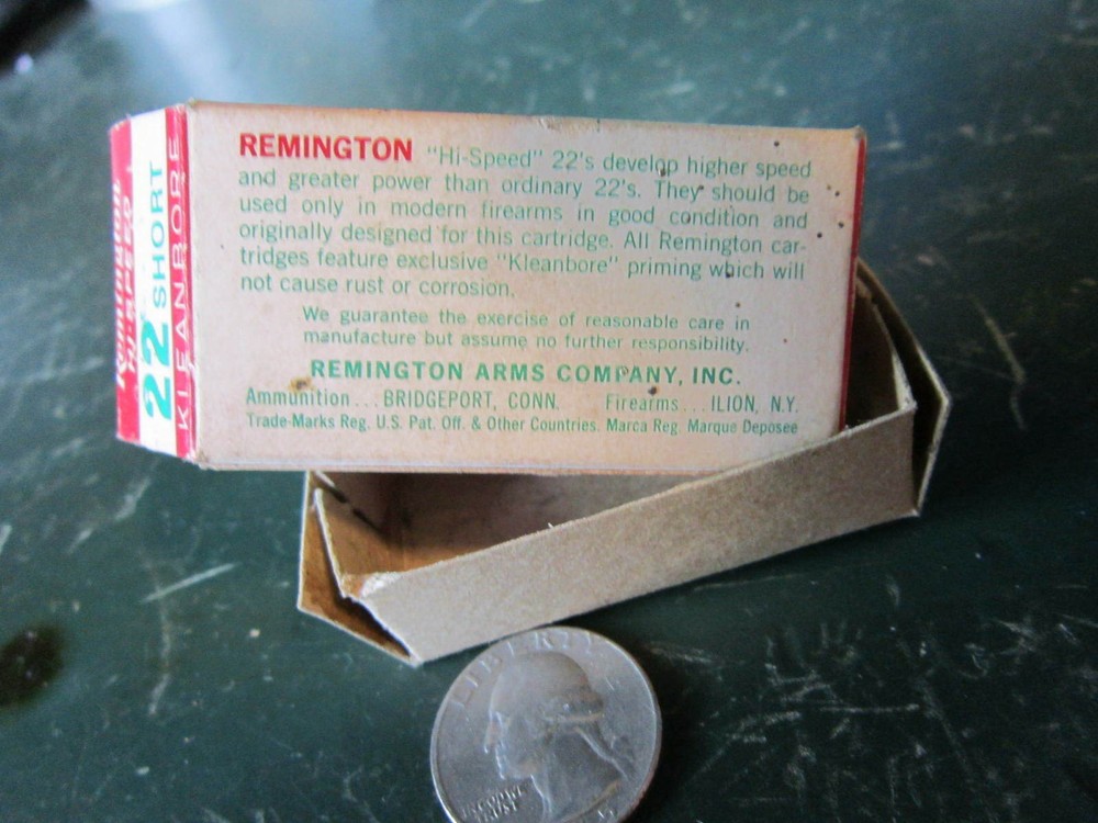 VINTAGE 22 REMINGTON EMPTY HI-SPEED BOX