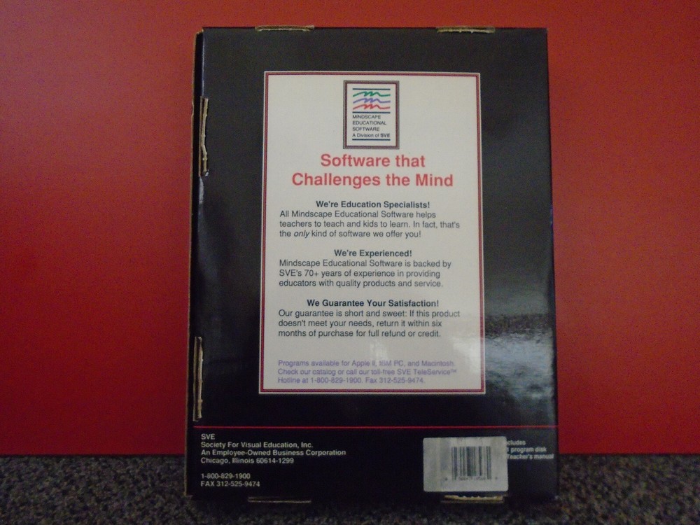 Vintage Mindscape Educational Software gradebook plus