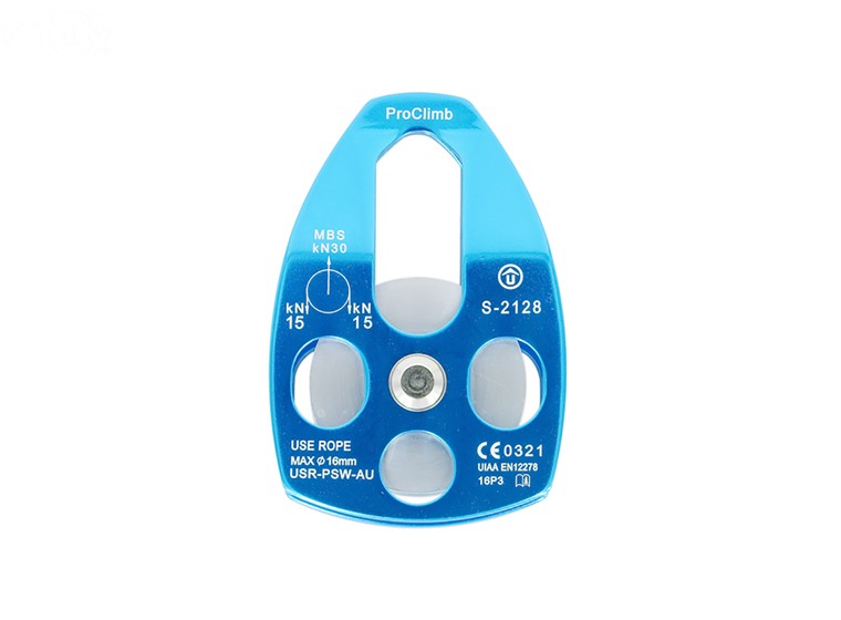 USR-PSW-AU US Rigging Extra Roll Single Sheave Rope Pulley