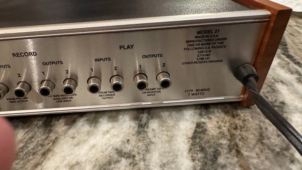 DBX 21 Disc Tape Decoder 21 USA Made - 1 Owner