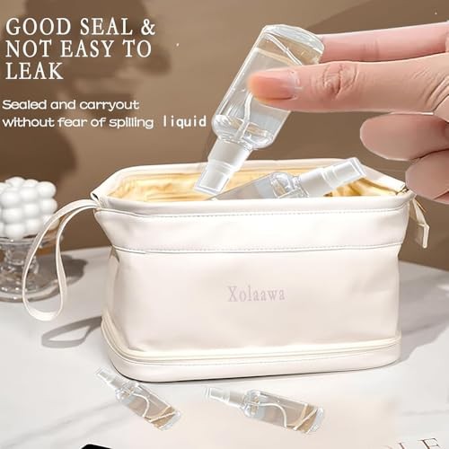 Small Spray Bottle, Clear Empty Mini Travel Plastic Bottle. Premium spray
