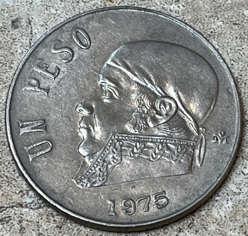 1975 MEXICO UN PESO