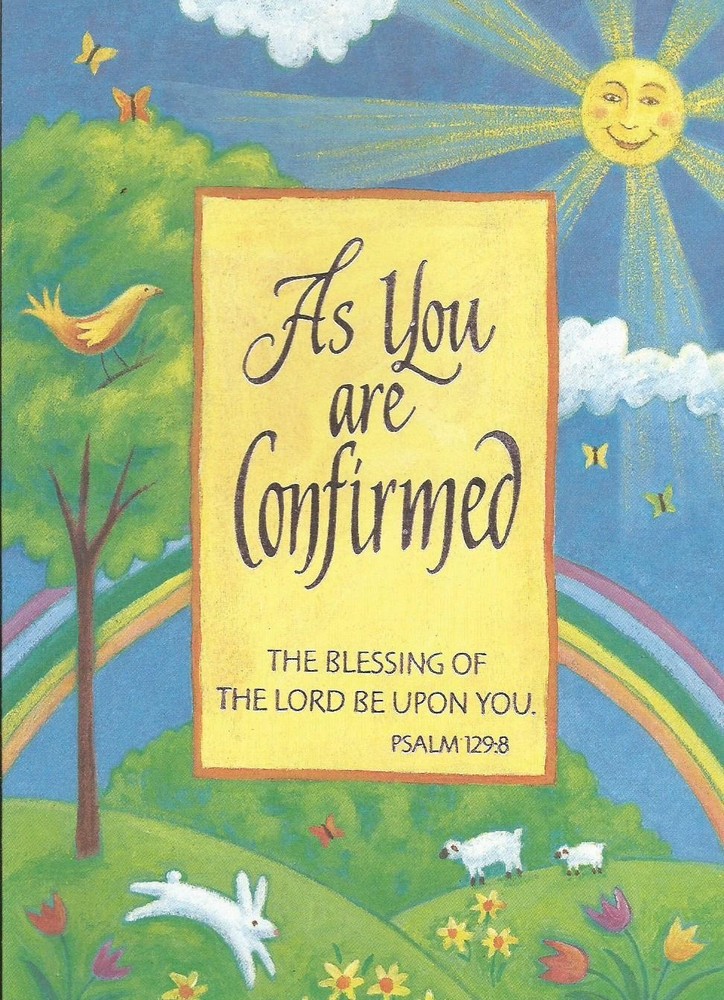 As You are Confirmed (Conf)