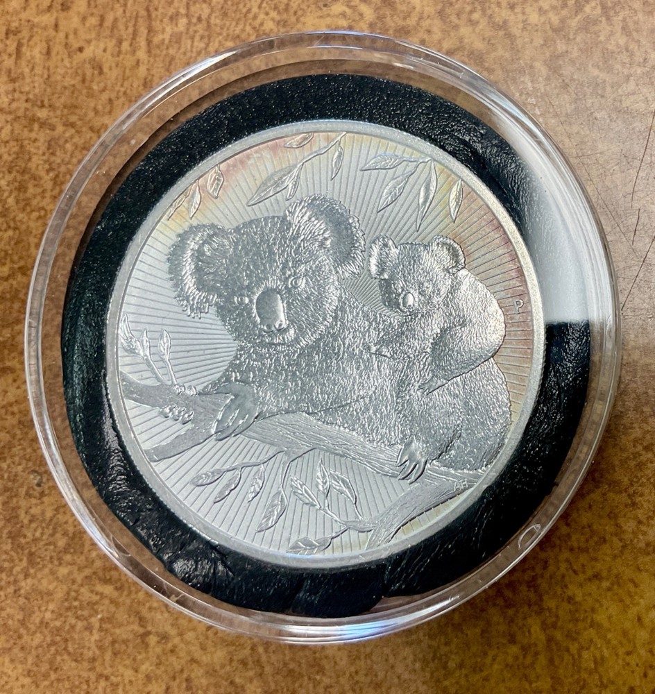 2018 Australia 2 oz Silver Koala $2 Coin.