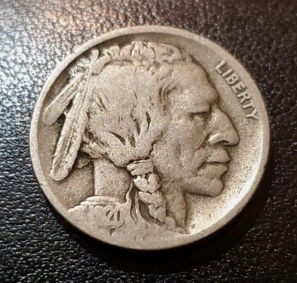 1920-d Buffalo Nickel, Nice Condition