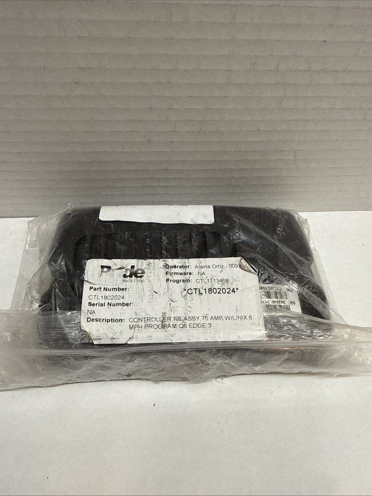 Pride Mobility CONTROLLER,NE,ASSY,75 A,6 MPH PROGRAM,Q6 EDGE 3 #CTL1802024