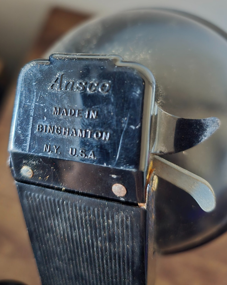 Vintage 1950's Ansco Ready flash 620 Camera & Case (Untested)