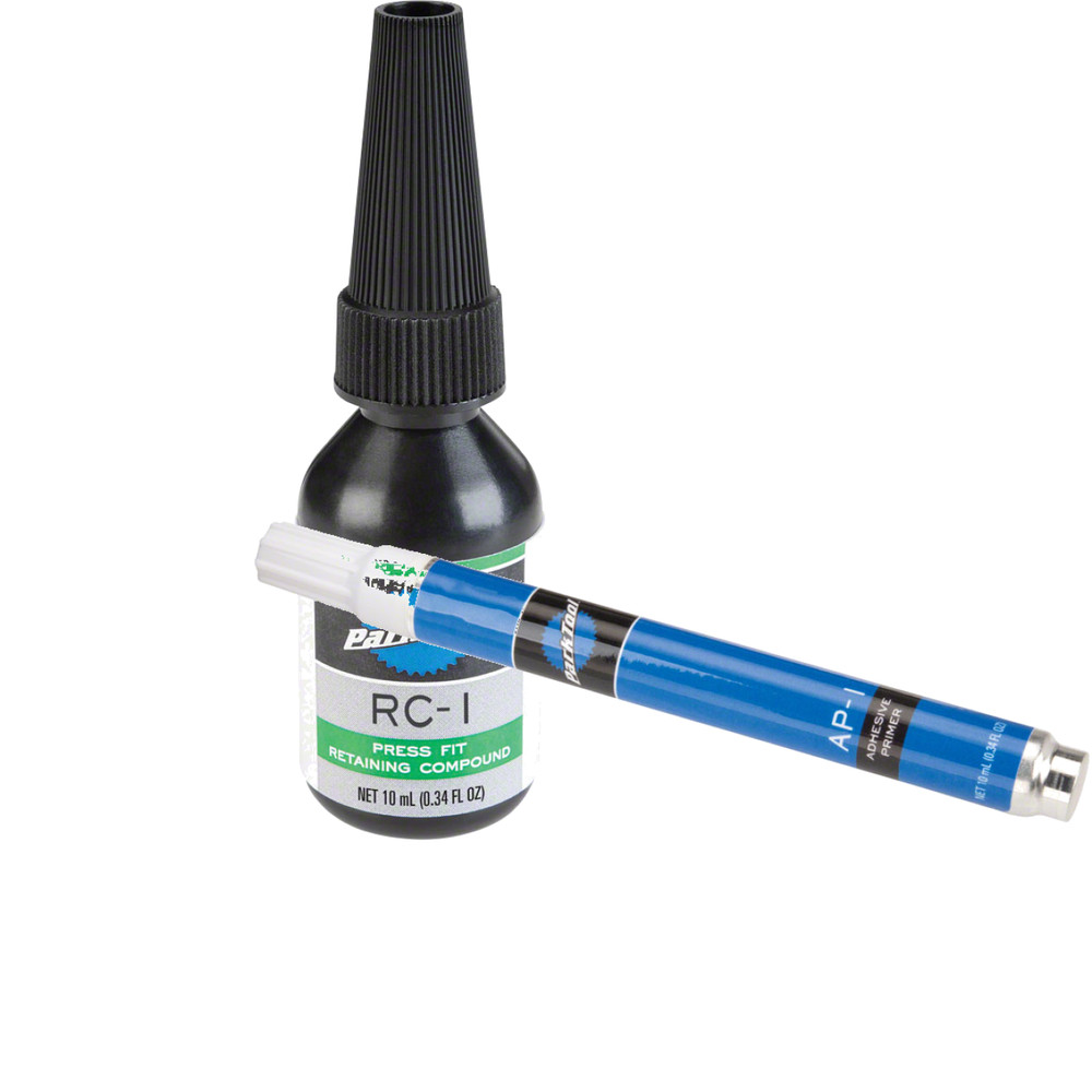 Park Tool Press Fit Retaining Compound & Adhesive Primer Bundle for Bicycle