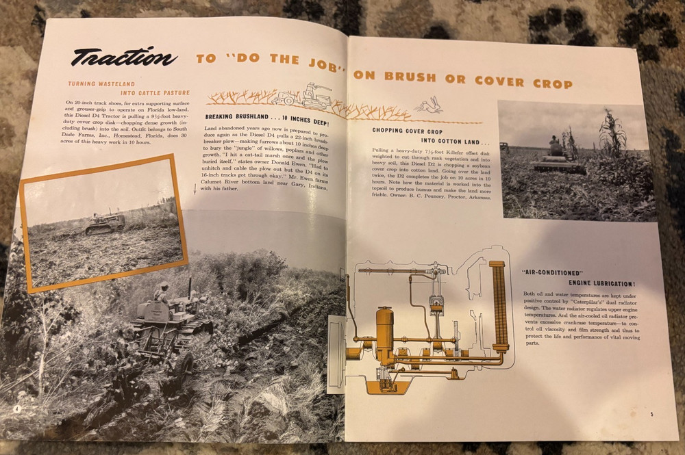 Caterpillar CAT Tilling Fields For Bigger Yields Brochure AMIL26