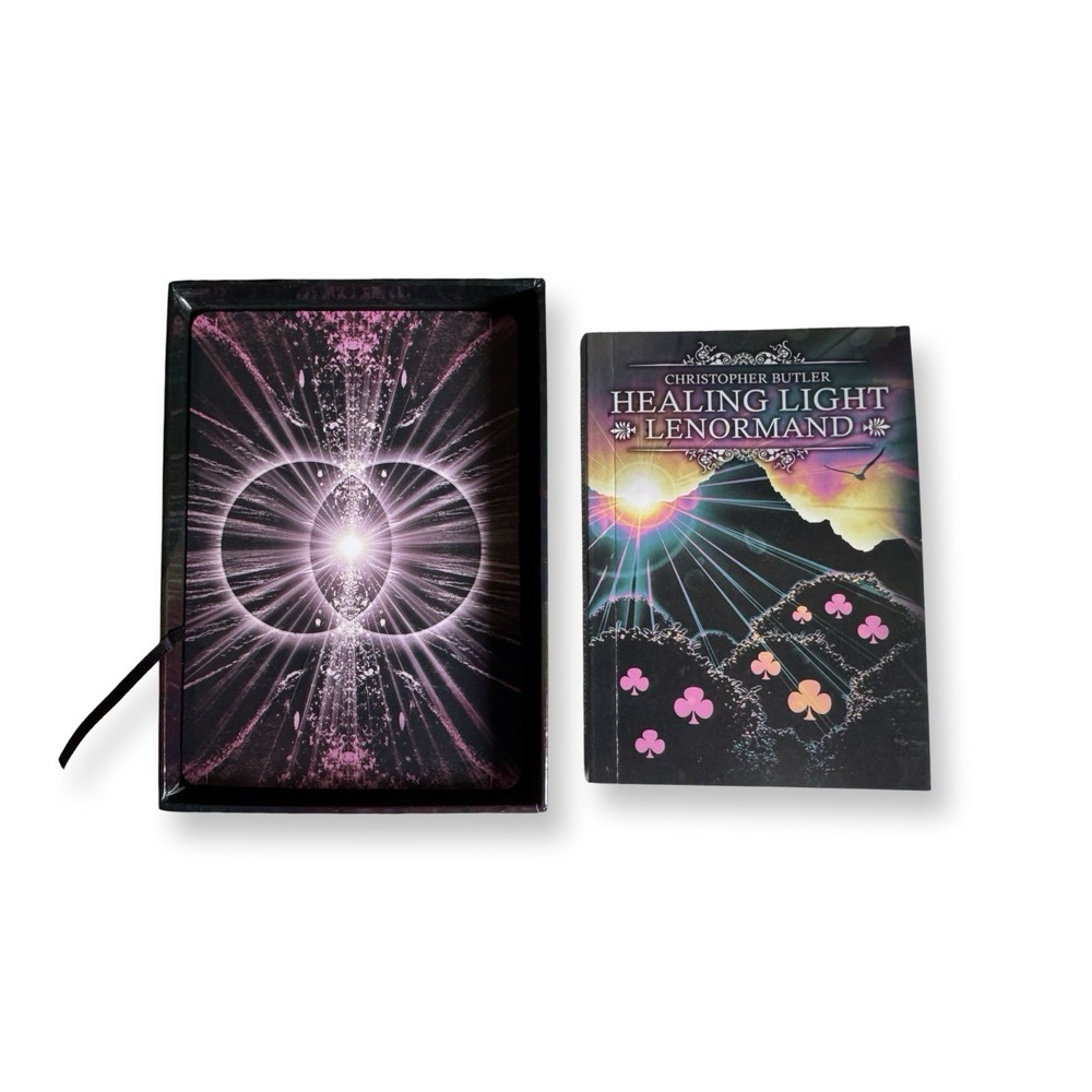 Healing Light Lenormand Deck by Christopher Butler – 38 Card Set & Guidebook
