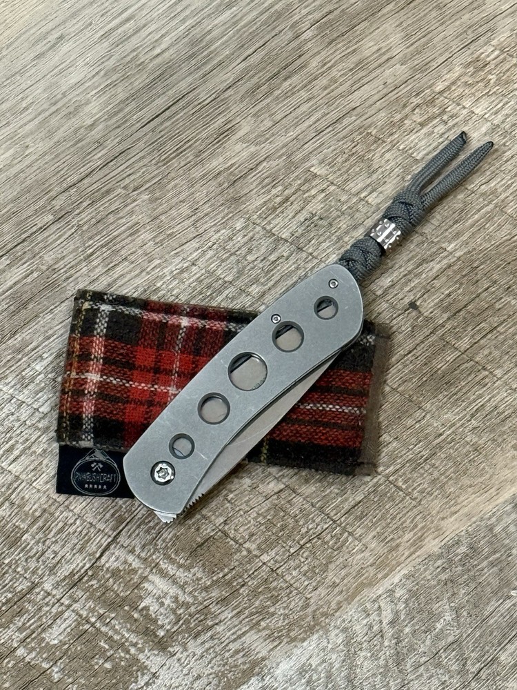 WF Steenkamp Titanium Front Flipper Custom