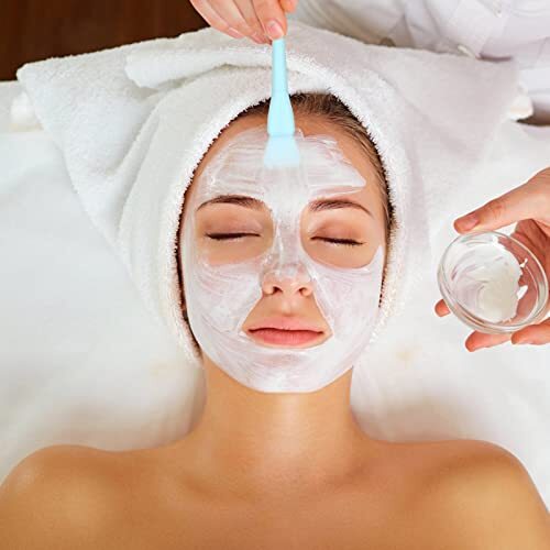2PCS Silicone Face Mask Brushes Flexible Mask Applicator Brushes Applying Fa...