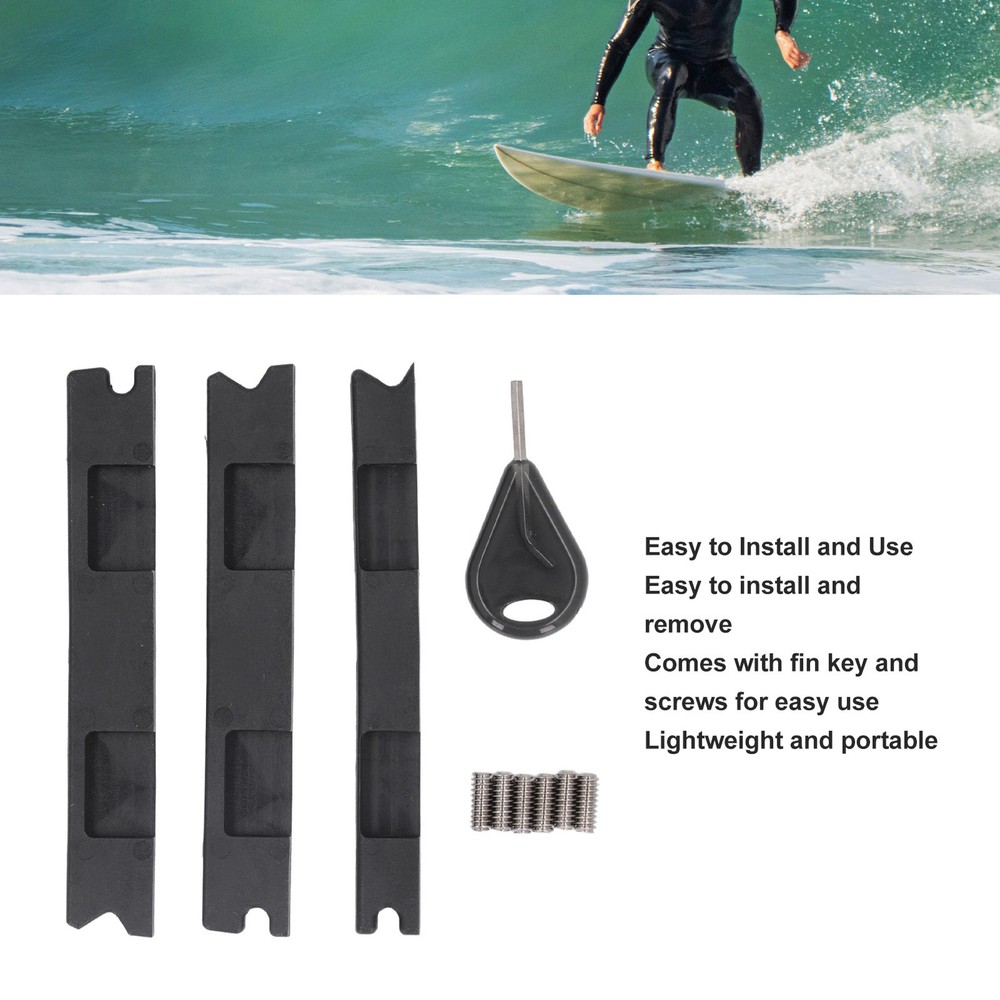 Fin Box Converter Plastic Surfboard Fin Plug Adapter