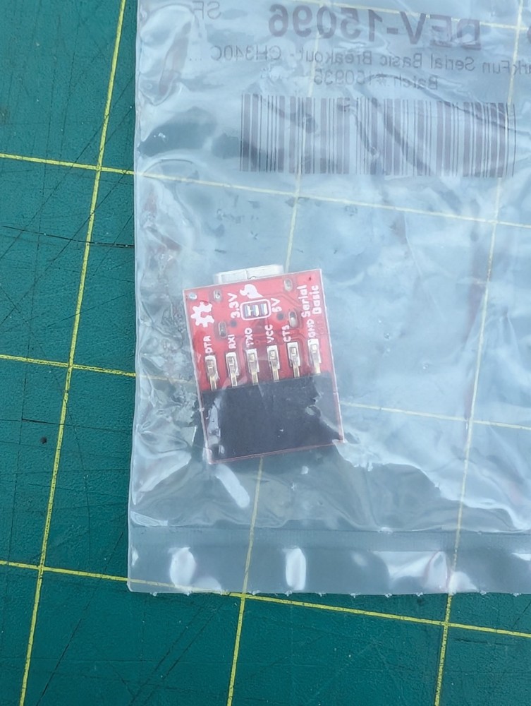 SparkFun DEV-15096 Serial Basic Breakout - CH340C and USB-C !Charity!