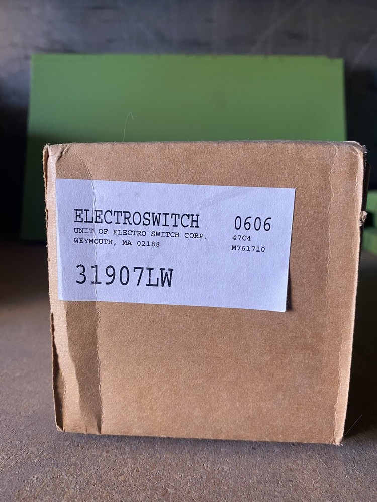 NEW ELECTROSWITCH 31907LW ROTARY SWITCH