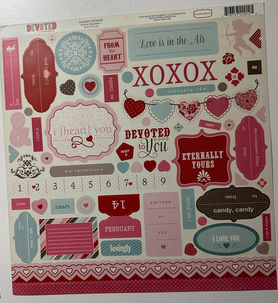 Carta Bella 12x12 Scrapbook Kit-Variations-Hello Again, Beach Boardwalk, Devoted