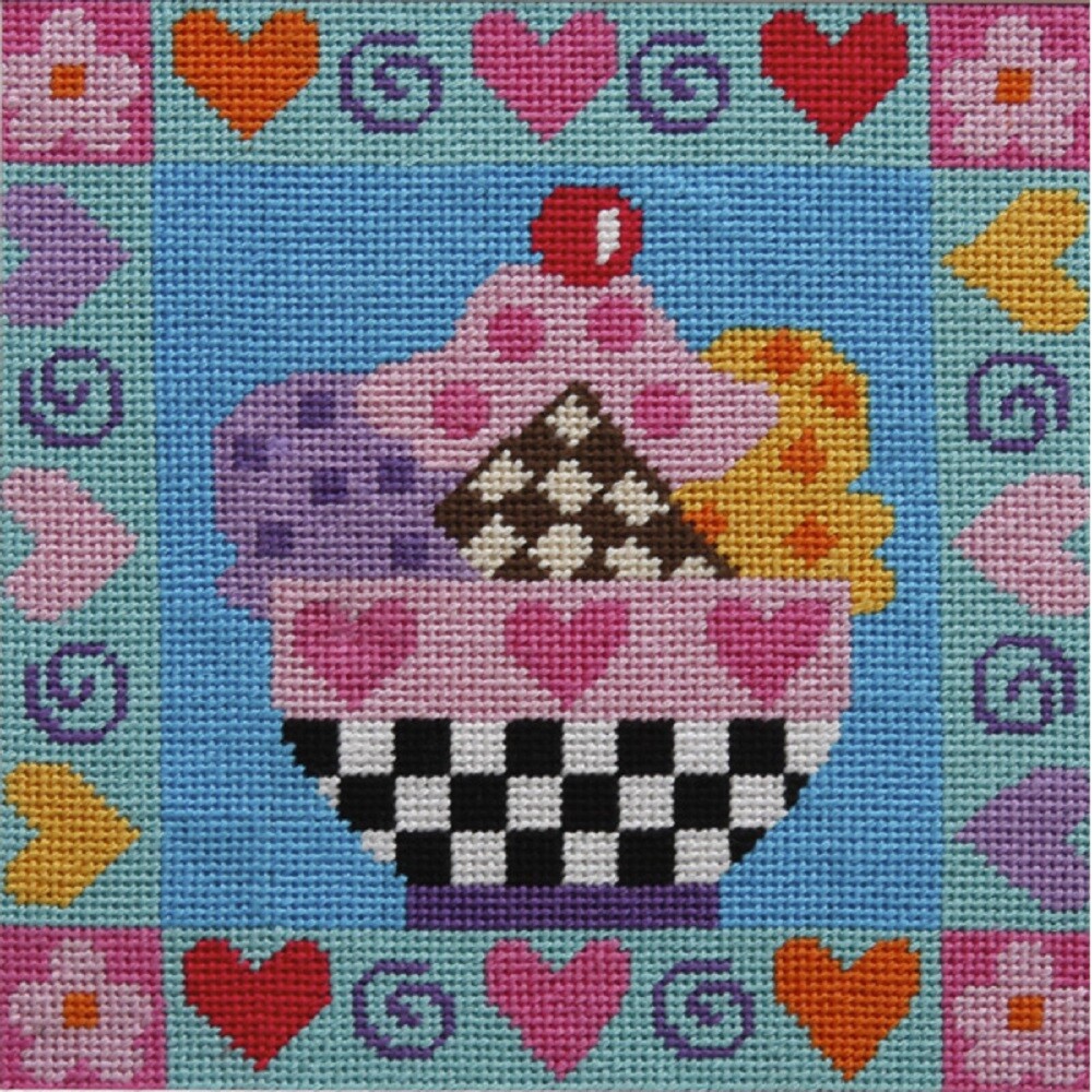 Ice Cream Sundae - Needlepoint Kit