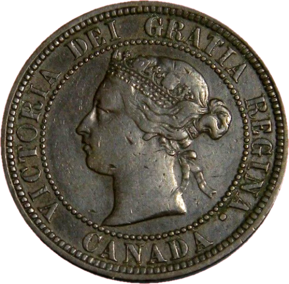 Canada 1876 H One Cent (02004)