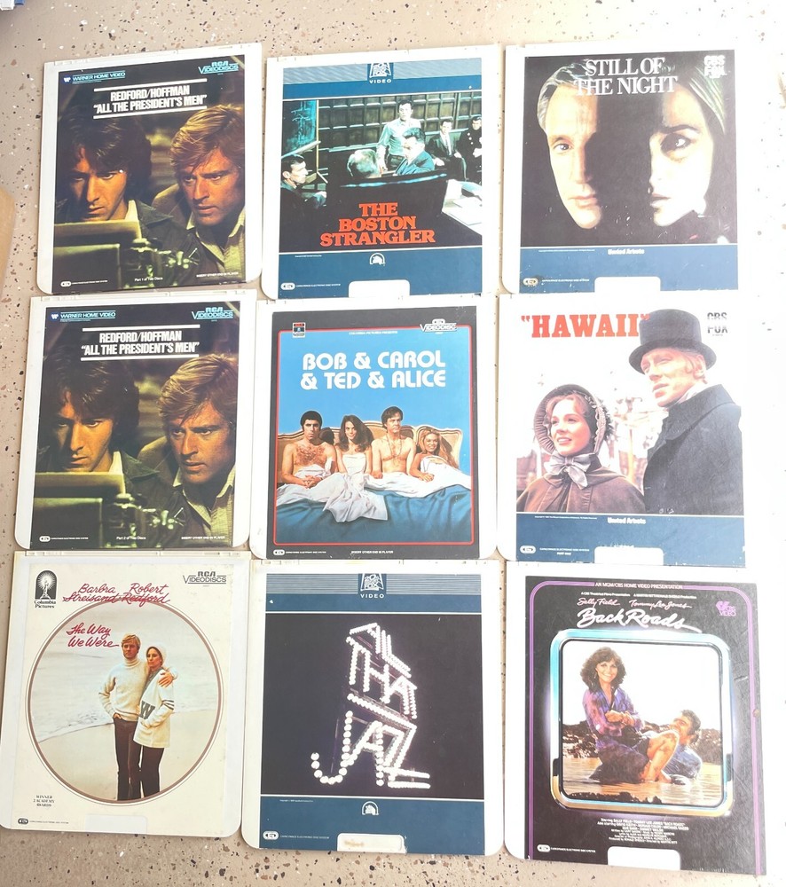 CED Selectavision VideoDisc 11/2 added