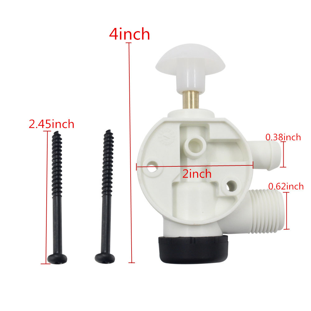 385314349 for Sealand Dometic Toilet Vacuflush Ball Traveler Water Valve Kit