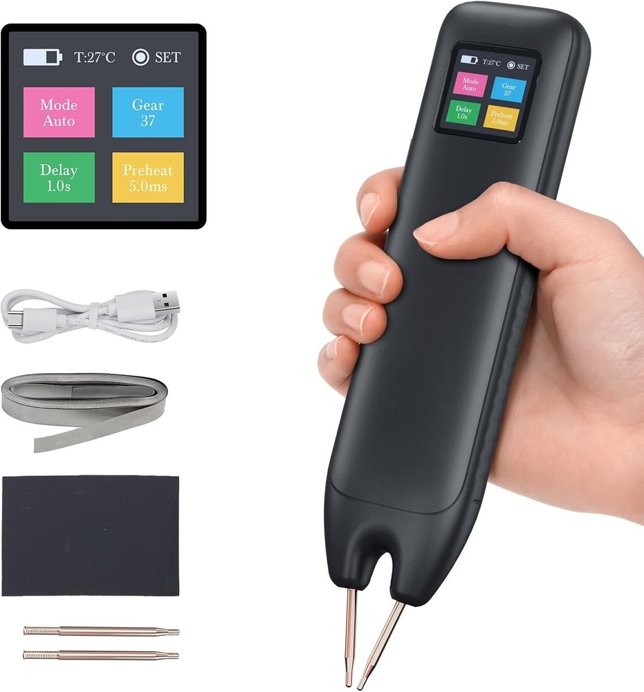 Battery Welding Machine with 99 Adjustable Settings Handheld Spot Welder