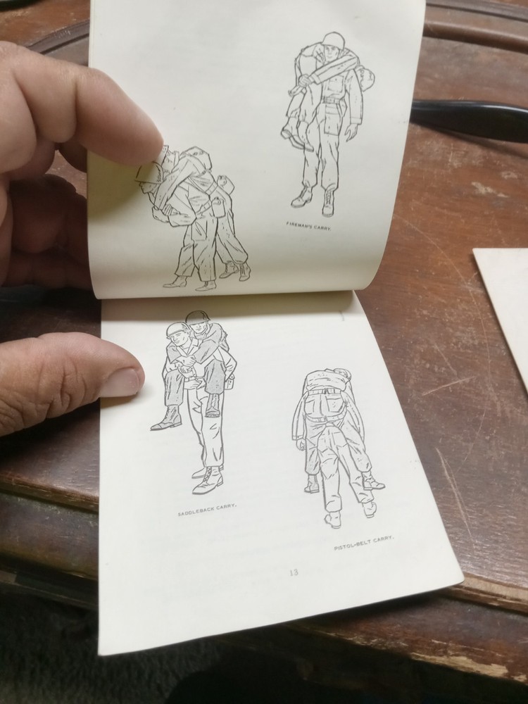 1967 Army First Aid Booklet