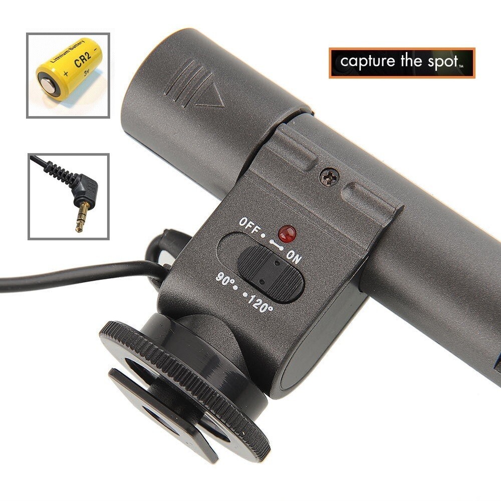 Professional Mini Zoom Microphone For Canon EOS 5D Mark IV