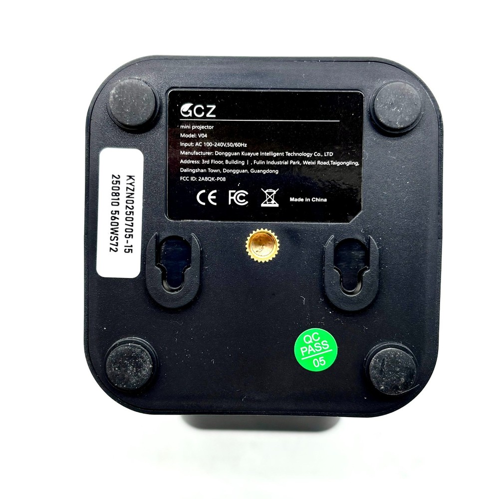 GCZ HDMI Desktop Mini Projector Model V04