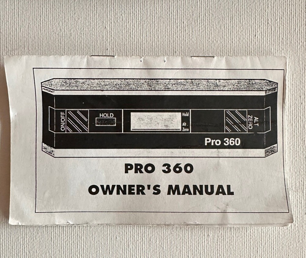 Set Of Four Digital Protractor, 360, Two Cases